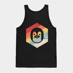 Retro 70s Penguin Tank Top